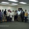 People of color posed for a phot after 1st meeting