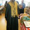 Liberian elder celebrates World Refugee Day, Hartford June 2008